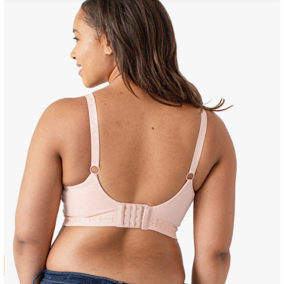 KINDRED BRAVELY Women's Pink Heather Sublime® Hands-Free Pumping & Nursing Bra - Picture 2 of 6